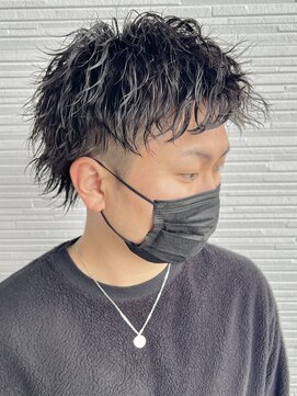 デプト(DEPT.) ツイストパーマフェードメンズカットメンズパーマメンズサロン