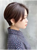 ＃ハンサムショート＃ショートカット＃丸み