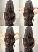 コントラストが可愛いロングハイライト【佐藤】