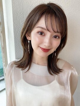 アフロート エル 大阪(AFLOAT L) 20代に人気！フェイスレイヤー×オリーブベージュ