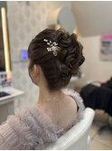 20代30代ふわっとまとめアップスタイル