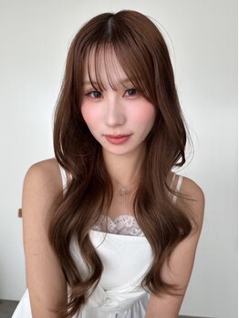 カシェル トウキョウ(Cashel Tokyo)の写真/動きと透明感をプラスするミディアムレイヤーで新しい自分はじめよう!/レイヤー/ブリーチなしダブルカラー