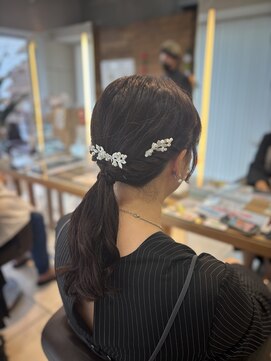 ロハスバイケンジ(LOHAS by KENJE) お呼ばれヘア/ヘアセット/小田急相模原