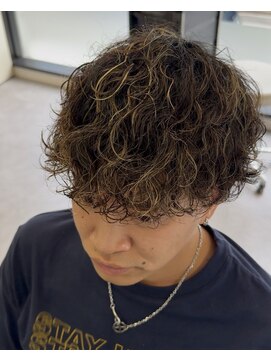 シロ(SiLO) メンズメッシュ&パーマスタイル★