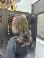 ヴァイス 渋谷店(VAICE)&nbsp;推しカラー/グリーン/メッシュ