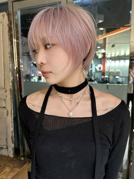 ボコカ(bococa) ショートブリーチピンクパープル