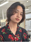 心斎橋ツイストスパイラルパーマ波巻パーマ緩めメンズ20代色気