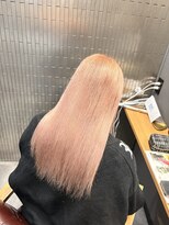 ボアップ 京橋店(boappu)&nbsp;#ハイトーン#ピンクカラー#ケアブリーチ#髪質改善トリートメント