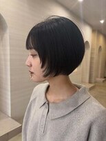 互感 トモシビ 富山インター店(互感 tomoshibi)&nbsp;韓国風タイトボブ