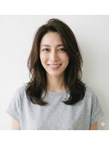 ルアナヘアー 日進米野木店(luana hair)&nbsp;前髪かき上げレイヤー