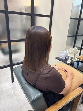 エンシエナ 玉造(en Siena) 朝の時短*地毛風ストレート¥15500