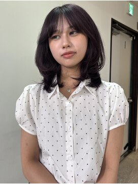 ニコフクオカヘアーメイク(NIKO Fukuoka Hair Make) ラベンダーグレージュ