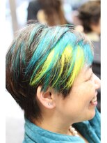 オーバーキャプテンネイキッド(OVER CAPTAIN NAKED) Cockatoo(オウム)Hair (個性派ベリーショート)