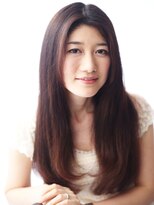 リノヘア プラス 関内店(RINO hair＋)&nbsp;RINO関内店　個性派ストレートロングスタイル