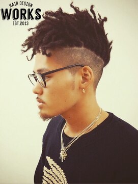 ワークス ヘアデザイン(WORKS HAIR DESIGN) 外国人風刈り上げドレッド
