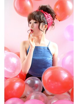 マーリャヘアー(mallia hair) mallia☆かわいいゆるふわアレンジID:B008373349