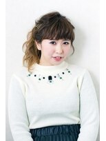 ディセンタージュ ヘアーメイク(DECENTAGE hair make) ふわふわ可愛い☆ポニー風アップ