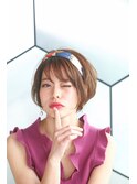 【Aju-r hair design】スカーフヘアアレンジ