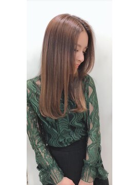 アッシュ 二子玉川店(Ash) 《Ash二子玉川》#大人ロング#髪質改善#艶髪#オトナ女子#縮毛矯正