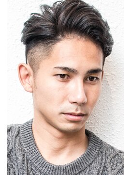 モニカ 西宮北口(Monica) ビジネス流行モテ髪サイドパート黒髪アップバングイケメン七三