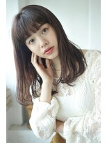 ベルベットオンザビーチ 表参道 原宿(Velvet on the Beach)&nbsp;ことりベージュ×毛先パーマ・ロングスタイル・