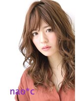 ナオシ トレス 富雄店(nao*c tres)&nbsp;【nao*c富雄店】マロンクリームベージュ/ほつれウェーブ
