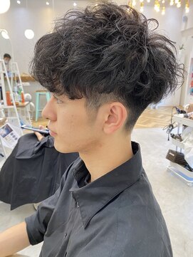 ロミーオム 本厚木(ROMMY. Homme) 【くせ毛風パーマ】オール世代おススメ◎簡単セット◎本厚木