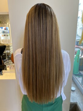 アデプト 金町店(adept) 【adept金町 軽米スタイル】☆ベージュ×グラデーションカラー☆