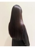 ナチュラルツヤ髪　髪質改善　ロング