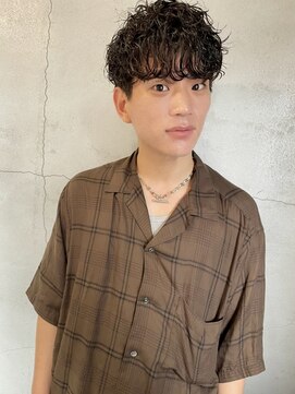 ルアウハク 梅田(LUAU Haku) 【stylist 中村】メンズマッシュパーマ