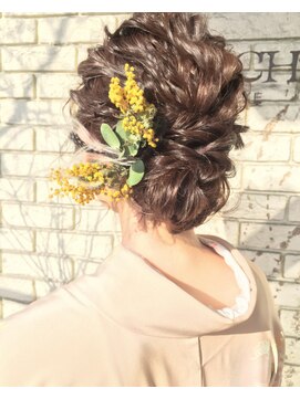 リント(lint) 着物アレンジ