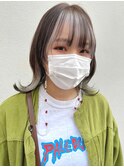 ダブルカラーフェイスフレーミングケアブリーチハイトーンカラー