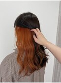 オレンジブラウン×ロング【CIEL×maki】