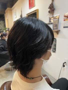 ミルコ バイ クラク(MIRUCO by KURAKU) メンズミディアムパーマ