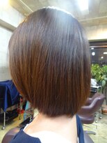 ヴァンテアン 巣鴨店 30代40代50代◎大人ナチュラルミディアムボブ☆白髪染め 西ヶ原
