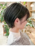 大人可愛い20代30代40代★ナチュラルレイヤーショートボブ　京都
