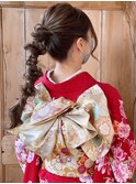 成人式/卒業式 ヘアメイク ヘアセット お客様スタイル