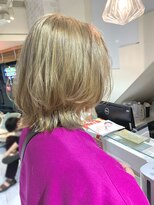 ネオリーブカフ 鶴ヶ峰店(Neolive caff)&nbsp;レイヤーボブ×ダブルカラー