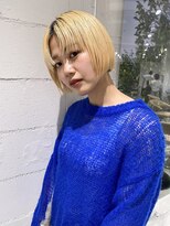 ブランコ 名古屋栄(BLANCO)&nbsp;ハイトーンミニボブヘア