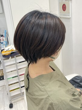 アルターシェリー(aL-ter che'rie) 小顔カット/大人ガーリー/チョコレート/プリカール 新籾