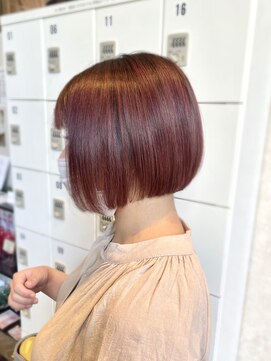 スロウ(slow) スタイリングも楽なナチュラルボブ