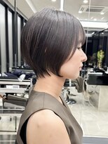 30代40代50代大人可愛い/クビレショート/前髪あり