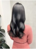 【艶感★シースルーバング】韓国 髪型 大人可愛いウェーブ巻き髪