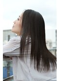 ナチュラルストレートヘア