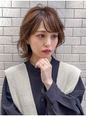 【GEEKS渋谷】ナチュラルボブウルフ/20代30代/夏カラー/前髪あり