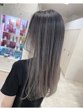 ケンジ 平塚ラスカ店(KENJE) 【里見和樹】バレイヤージュ/グレージュ/平塚