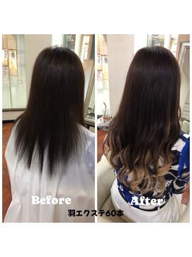 レミ羽エクステ60本