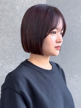 ロンド 表参道店(Lond) ◇ボブ 縮毛矯正 顔周りカット 表参道 髪質改善