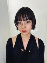 レコ 渋谷(LECO) 外ハネミニボブカット