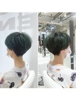 レンジシ オモテサンドウ(RENJISHI omotesando)&nbsp;コンパクト刈り上げマッシュ！＜本橋寛道＞